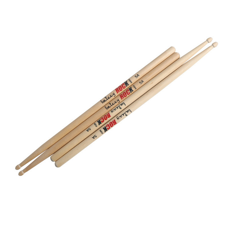 Cross-border in stock maple drum stick drum set drum hammer jazz drum set beginner playing maple drum stick