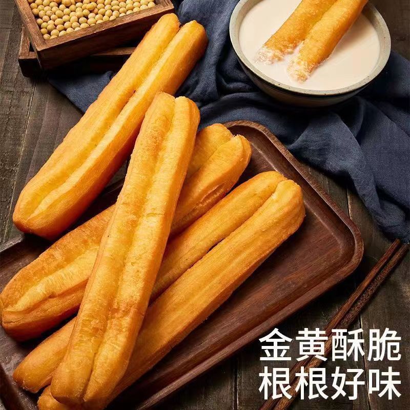 Crispy oil stick bulking agent household breakfast fried oil stick Twist aluminum-free fluffy baking powder bag wholesale