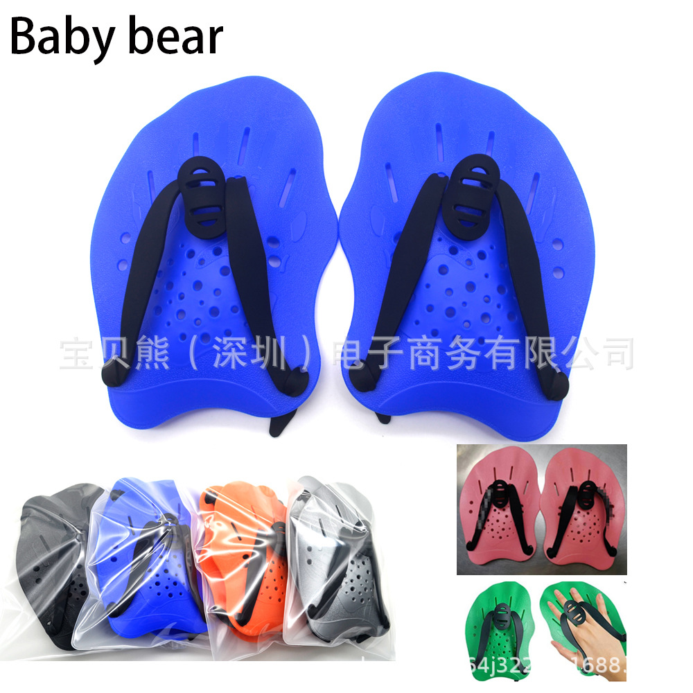 Hand Paddle Assist Swimming Silicone Hand Paddle Swimming Paddle for Adults and Men Swimming Learning Hand Paddle