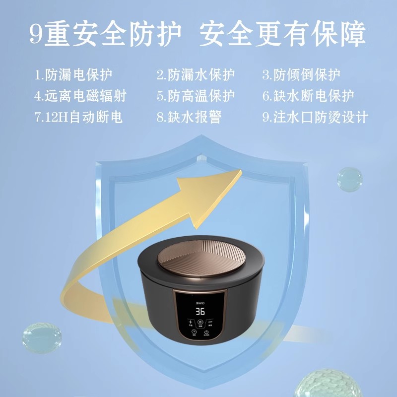 Oaks Water Heating Electric Blanket Double Temperature-Adjustable Electric Mattress Single-Person Safe Water Circulation Kang Water Heating Wholesale Adjustable Temperature