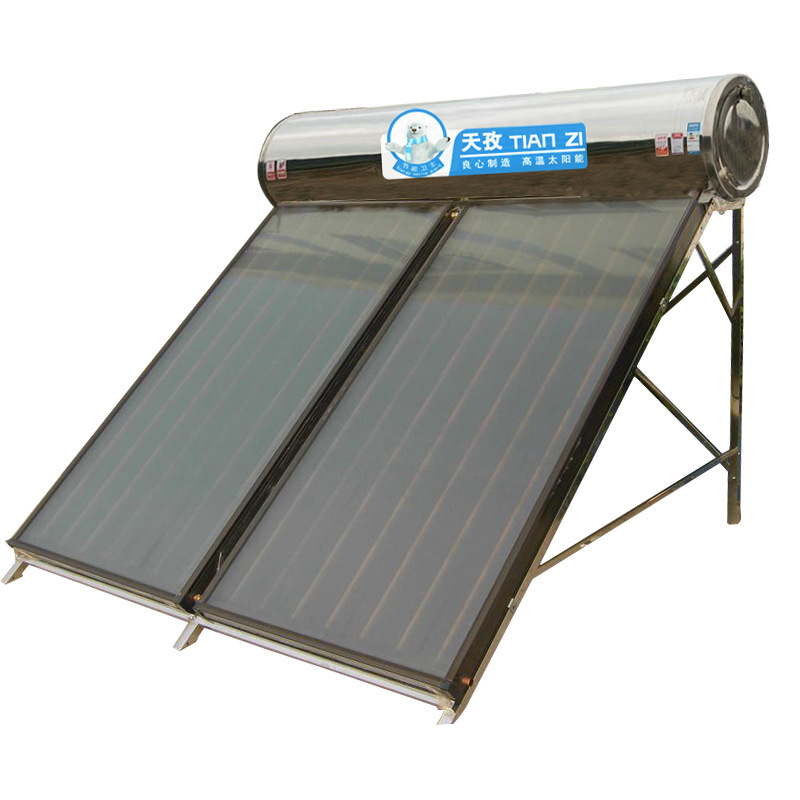 Flat Integrated Pressure-Sensitive Solar Water Heater Heat Collector Heat Collector Plate Environmentally Friendly 200 Liters 300L Household