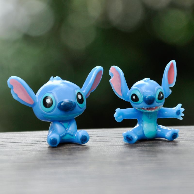 12 Stitch Stitch Figures DIY Easiest for Match Micro Landscape Mini Q Version Doll Desktop Ornaments