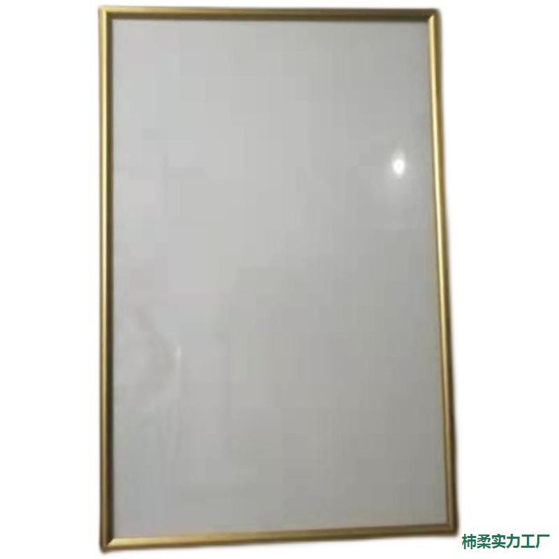 Aluminum Alloy Profile Light Box Picture Frame Billboard Elevator Poster Clip System Business Card