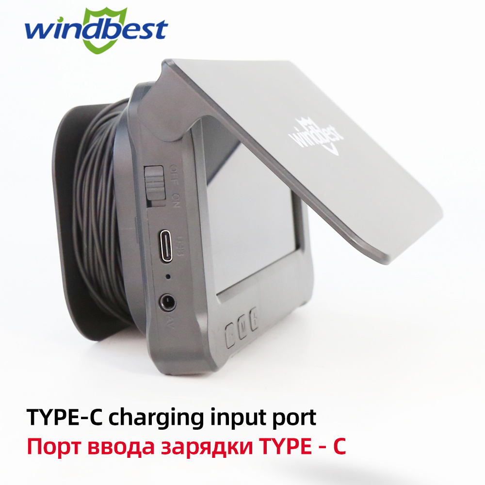 4.3 inch visual fishing fish finder Рыболовные камеры