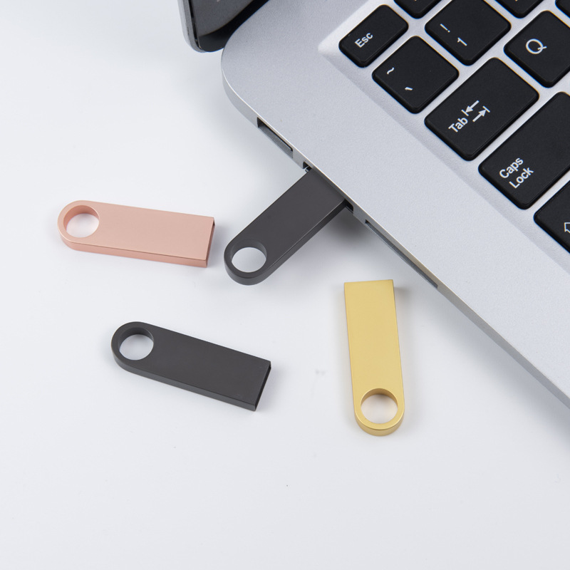 Metal USB Flash Drive Custom Advertising Logo Engraving 32g Creative Exhibition Business Promotion Gift 16g Wholesale USB Flash Drive 64g