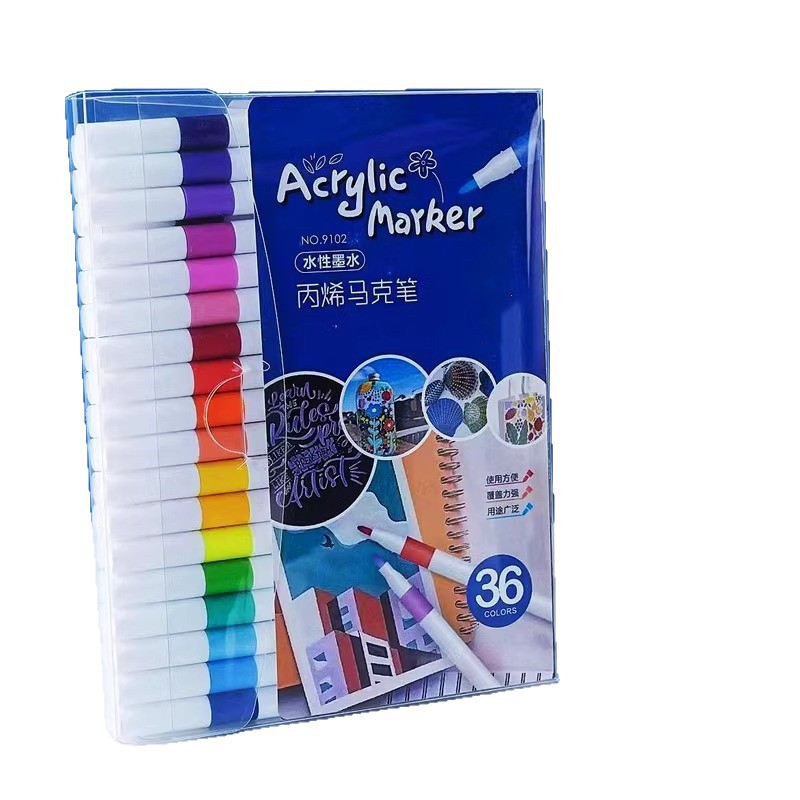 Acrylic Marker Pen for Primary School Students Can Be Stacked and Opaque for Art