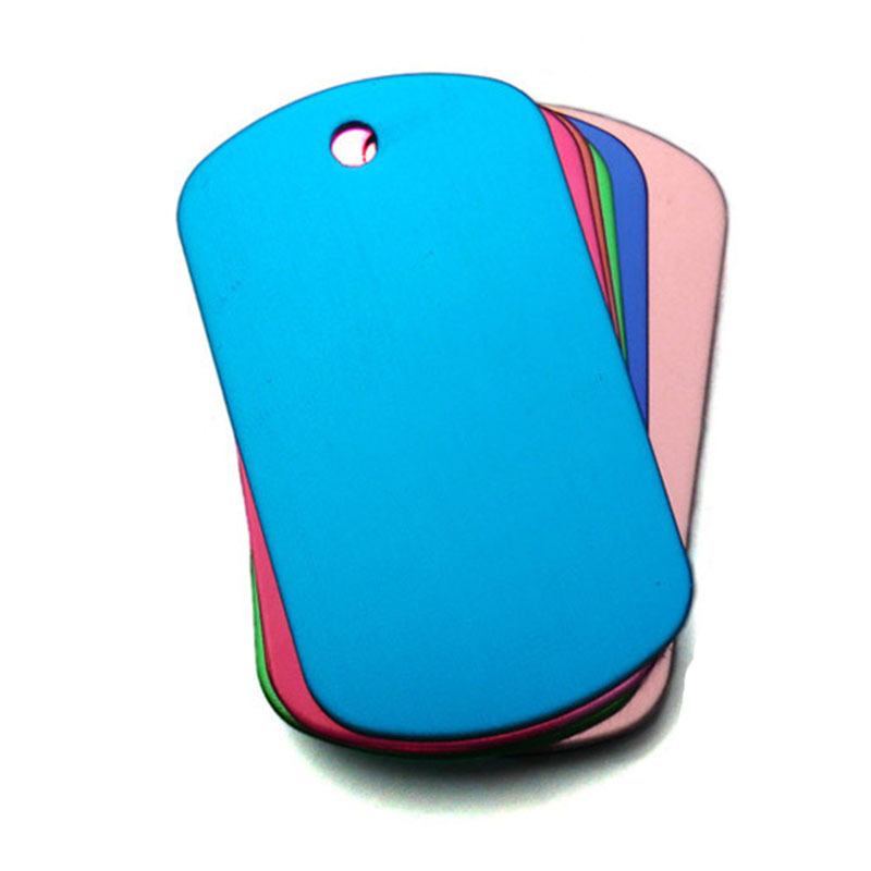 Amazon spot lettering aluminum alloy geometric pendant pet identity nameplate anti-loss collar information listing