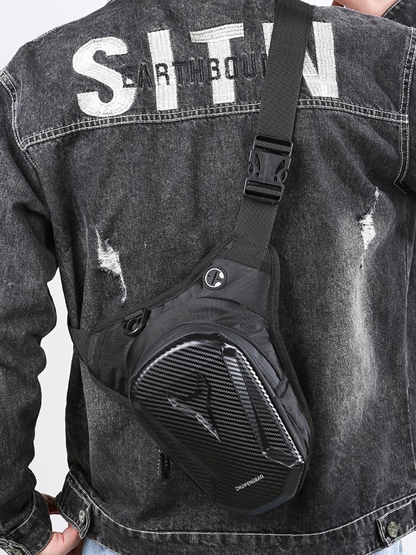 Fashionable Motorcycle Leg Bag, Riding Bag, Motorcycle Crossbody Bag, Men's Waist Bag, Outer Delivery Cross Bag, Riding Backpack, Waterproof
