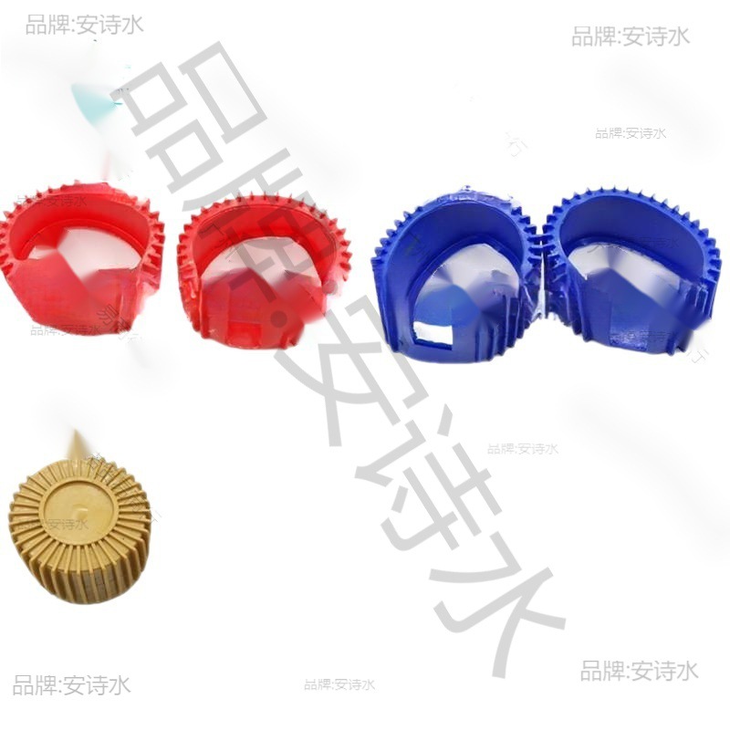 Argon pressure gauge acetylene gauge oxygen head protective sleeve dioxygen leather sleeve gauge head pressure reducer anti-vibration pressure reducing valve