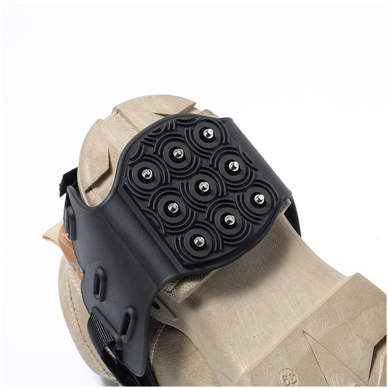 New Ice Claw Anti-slip Shoe Cover Outdoor Snow Ice Surface Shoe Nail Anti-slip Artifact Winter Shoe Cover Factory Direct Supply