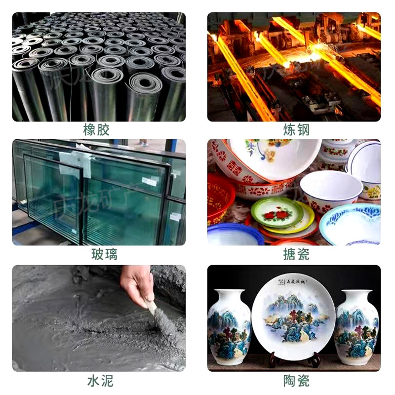 Industrial Fluorite Powder 70-98 Content Fluorite Powder Wet Powder Fluorite Powder for Steel Plant Metallurgy Fluxing Ceramics and Glass