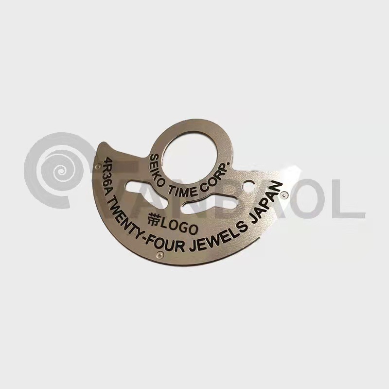 Seiko automatic hammer patch NH35 to 4r35B movement NH36 movement gold automatic hammer metal sheet lettering