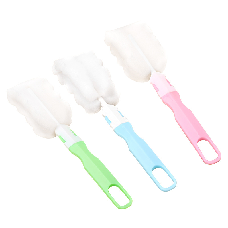 Cup Brush Manufacturer Sponge Cleaning Cup Brush Long Handle Thermos Cup Bottle Brush Detachable Cup Cleaning Brush Water Cup Brush