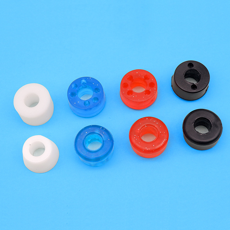 Double-row skates PU shock absorber rubber four-wheel roller skates shock absorber roller skate accessories skateboard universal color rubber ring