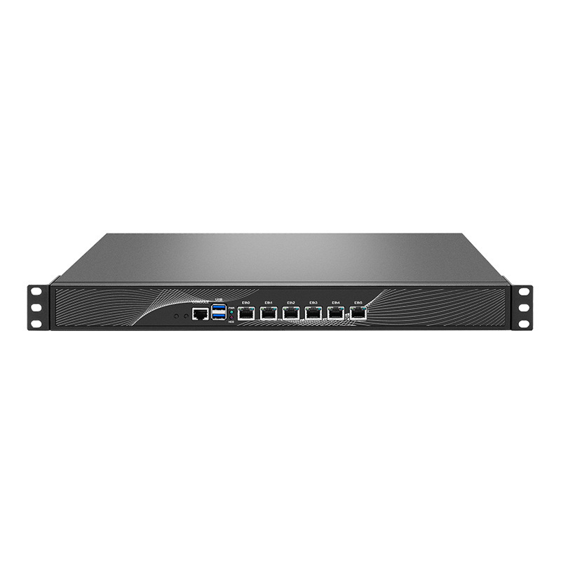 Aiostar Network Security Hardware Platform Industrial Grade Msata/Sata Storage Shock Absorption Function 6 Gigabit Ports