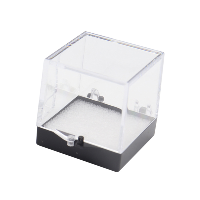 High-Transparency Display Box Mineral Specimen Box with Foam Padding and Hard Inner Pad, Mineral Box Can Be Purchased Separately Without Free Shipping