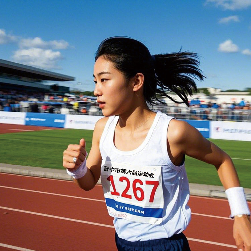 Customized Track and Field Marathon Number Cloth Athlete Number Book Competition Digital Number Plate Fiber Paper Number Cloth