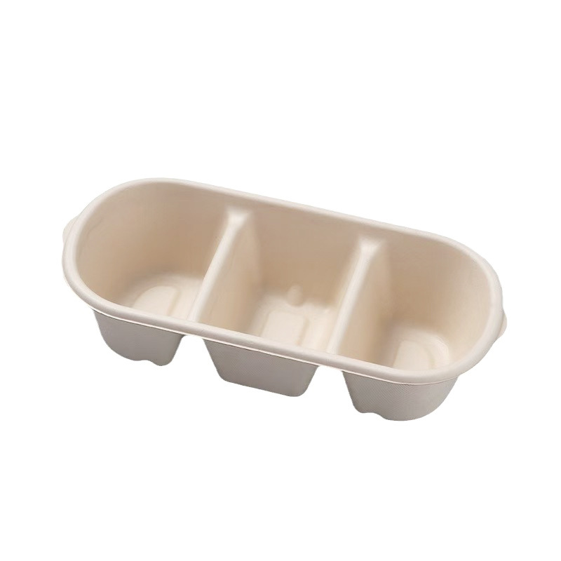 Japanese Dipping Sauce Mochi Three-Flavor Cake Lunch Box Afternoon Tea Fruit Salad Multi-Grids Picnic Packaging Box Light Food Box