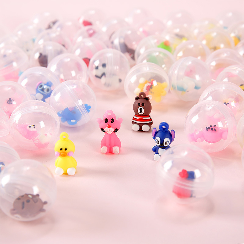 32mm Gashapon Mixed Doll Toy One Dollar Gashapon Machine Game Machine Gift Ball Gashapon Kindergarten Small Gift