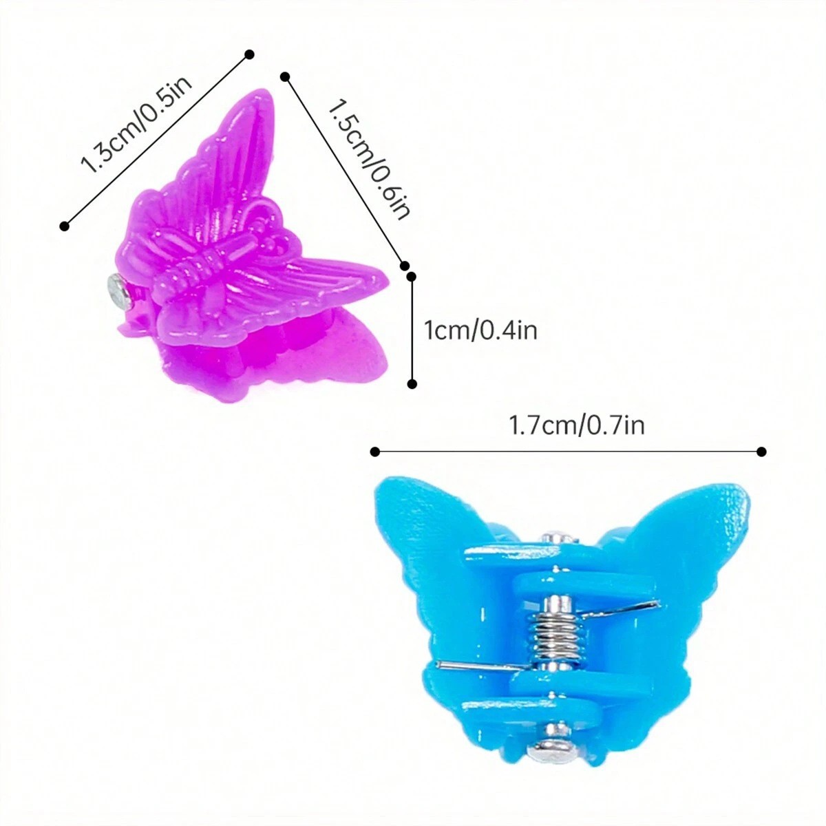 ins Mini Small Children's Hair Clip Butterfly Small Grab Clip Girls Hair Clip Wholesale Color Cute Baby Hair Accessories