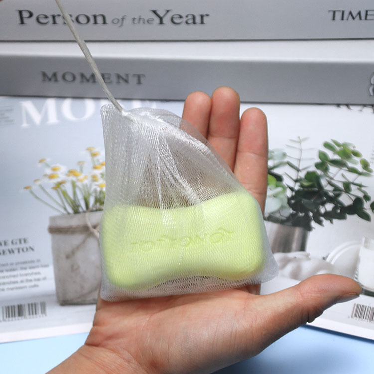 Foaming Net Foaming Net Bag Wholesale Facial Cleanser Soap Handmade Bag Soap Net Storage Face Wash Bath Cleansing