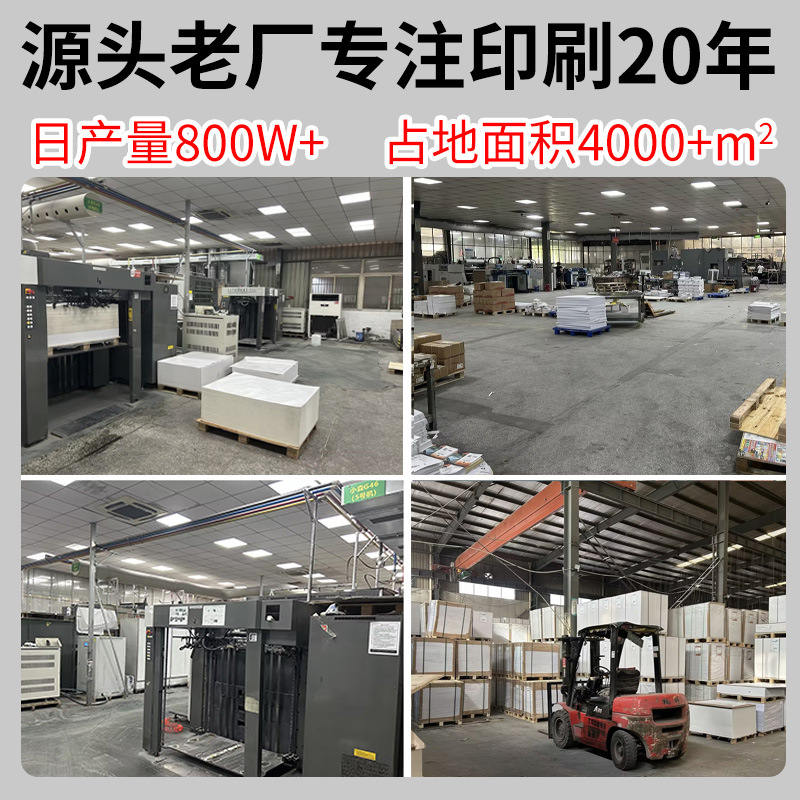 Flyer Printing Factory Print Advertising Color Single Page Print Black and White Instruction Book Three Folding Poster Design