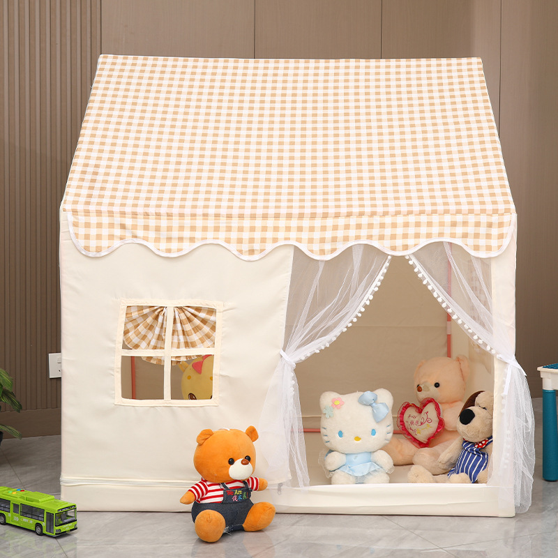 Children's Tent Indoor Playhouse for Boys and Girls, Castle Playhouse, Children's Indoor Tent, Little Princess Parent-Child