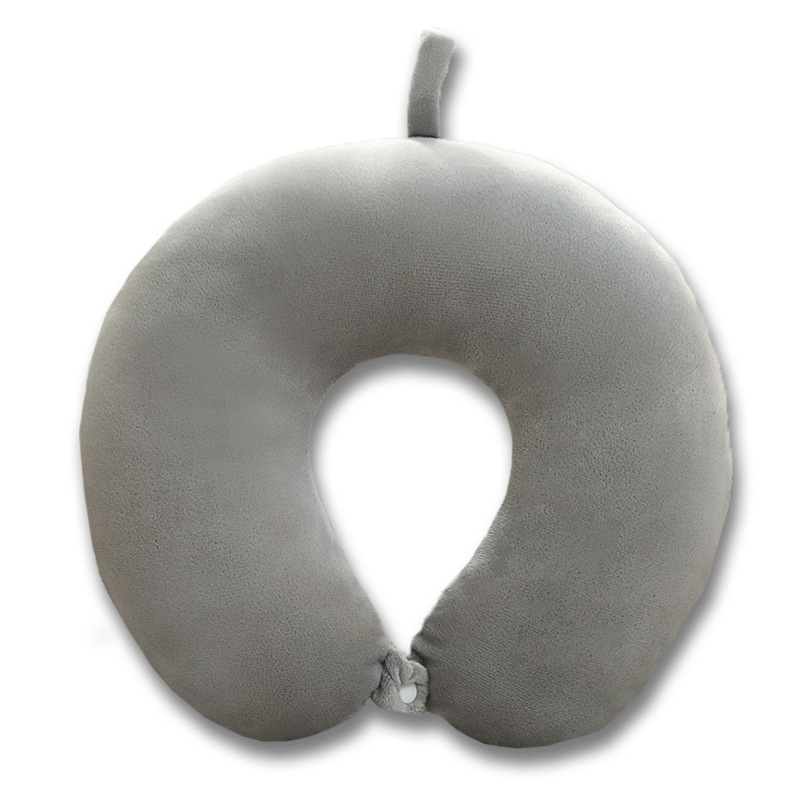 Wholesale U-Shaped Pillow Customized Logo Office Lunch Break Pillow Neck Pillow Travel Neck Pillow Airplane Car U-Shaped Pillow
