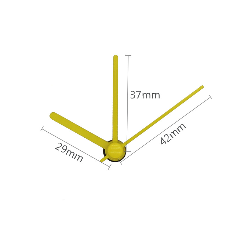 Pointer Lv Pin foreign trade cross-border children's DIY hour and second needle wall clock pointer movement clock foreign trade clock needle accessories