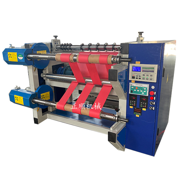 High-speed hot and cold cutting and slitting and rewinding machine garment fabric cutting and rewinding machine cutting and rewinding and slitting machine factory