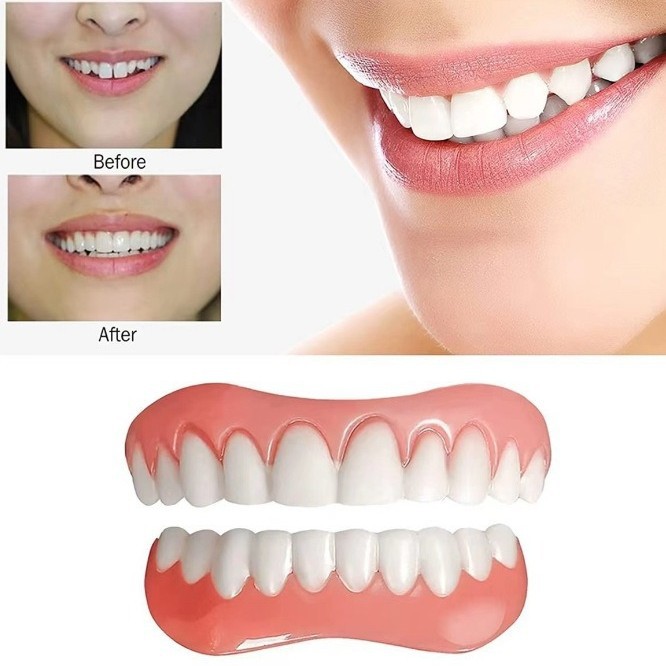 Denture Modification suit Beautiful Teeth Denture Modification Teeth Beauty Set Enhance Smile Beauty and Comfortable Denture Set