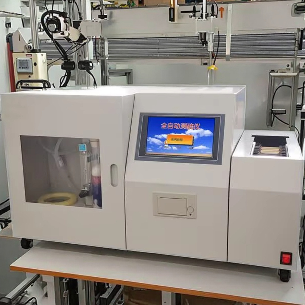 Intelligent Rapid Sulfur Content Analyzer Coal Quality Testing Equipment Micro-Coulomb Sulfur Analyzer Microcomputer Intelligent Sulfur Analyzer