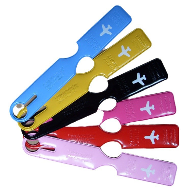Aircraft Luggage Tag, Travel Trolley Case, Anti-Lost Label, Identification Tag, Travel Business Trip, Checked Name Tag