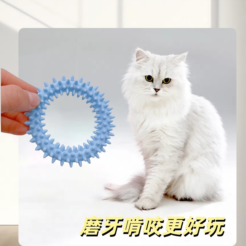 Dog Toy Boredom-Relief Gadget, Durable Chewable Squeaky Teething Stick for Puppies, Teddy Bichon Toy Ball Pet Supplies