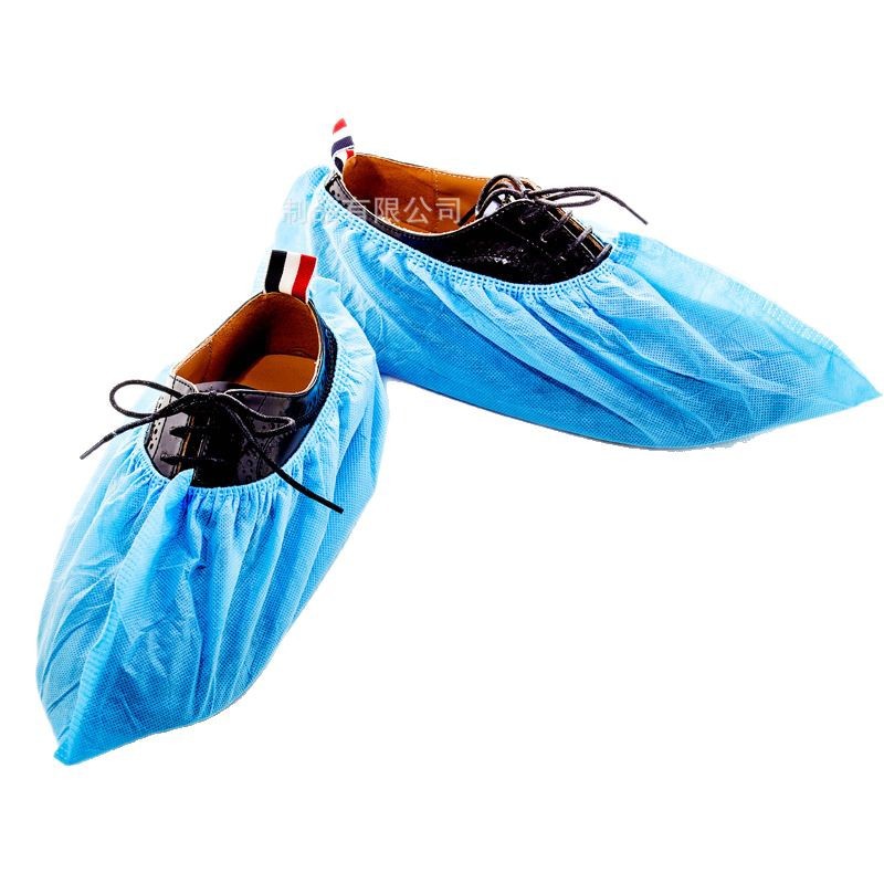 Disposable Shoe Cover Thick Foot Cover Indoor Household Non-slip Wear-resistant and Dustproof Non-woven Shoe Cover for Student Computer Room