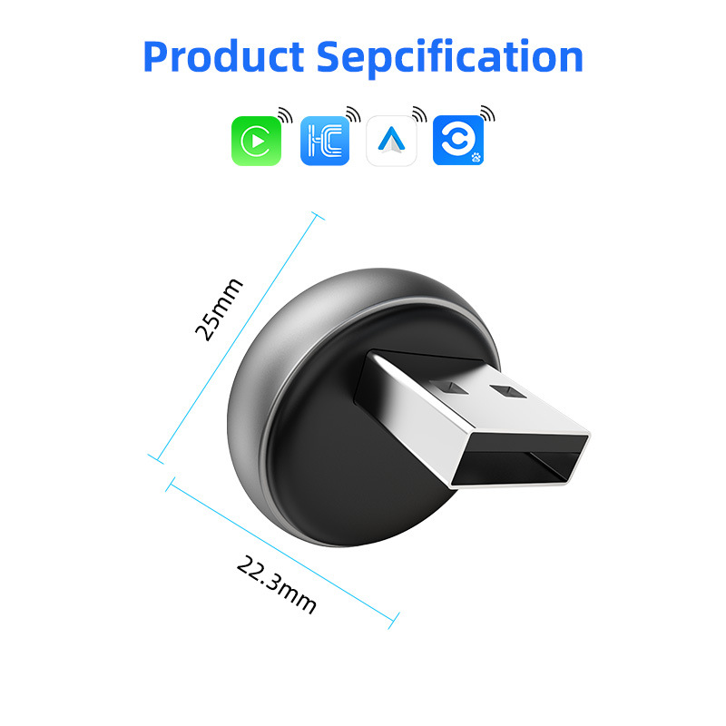 Carlinkit Car-Machine Interconnection Module Hicar Baidu Wired to Wireless Carplay Box Car Box