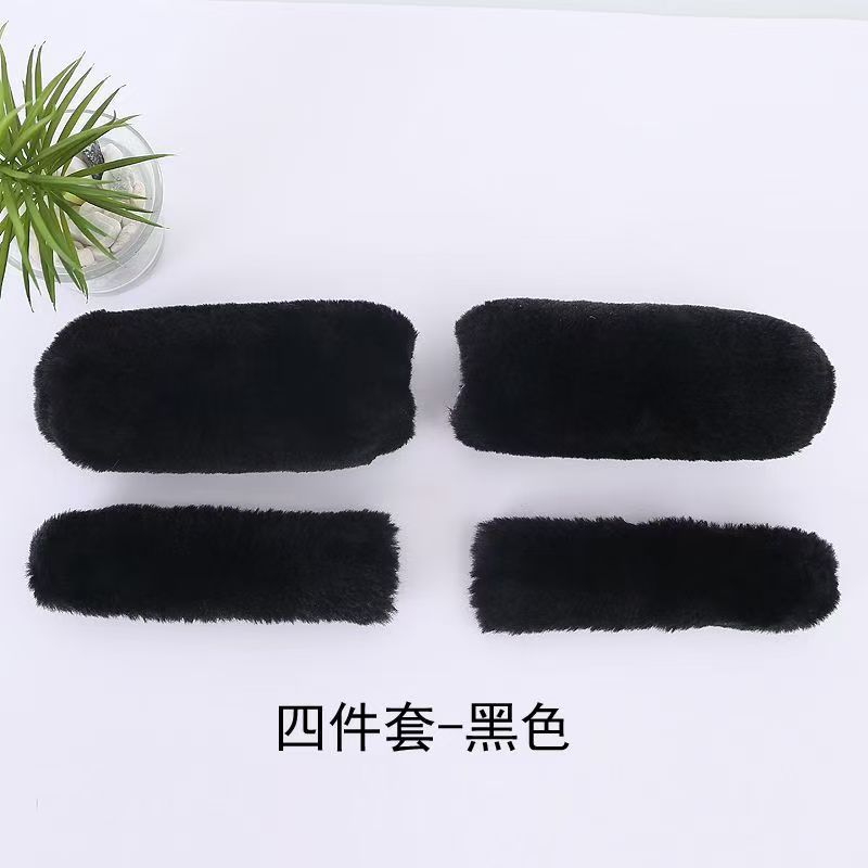 New Tricycle Electric Motorcycle Handle Set Winter fleece-lined Warm Universal Thickened Cold-proof Electric Car Handle Set