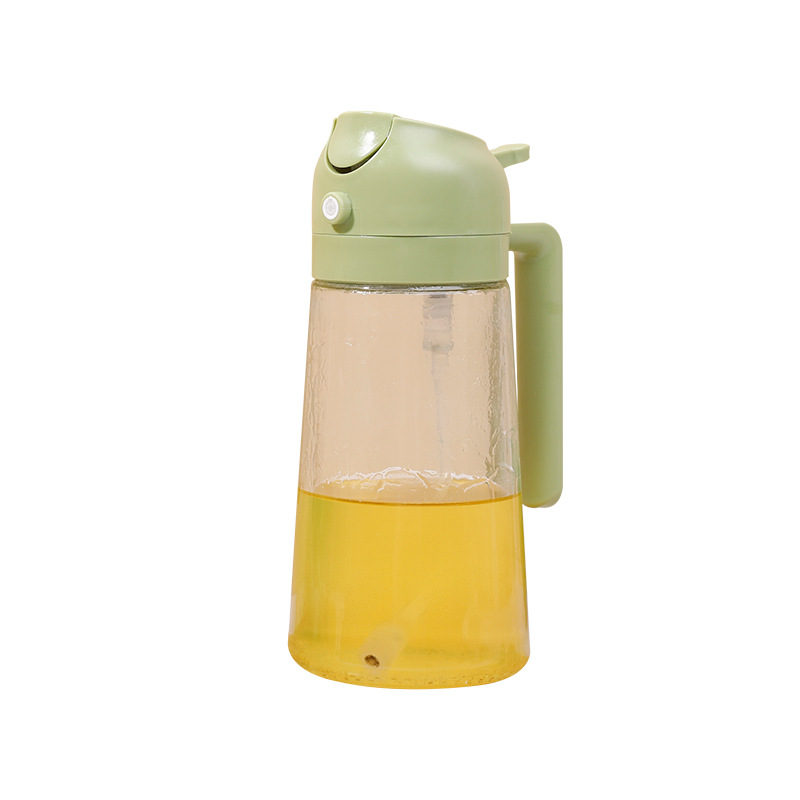 470ml Push-Type Oil Spray Bottle Can Spray and Pour Inverted Oil Spray Bottle Spray Artifact Spray Bottle Spray Bottle Edible Oil Spray Bottle