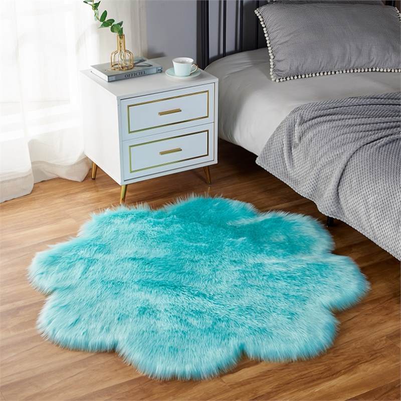 Toilet Sink Silk Green Double-Sided Oval Red Embossed Ins Opening Entry Door Mat Log Shu