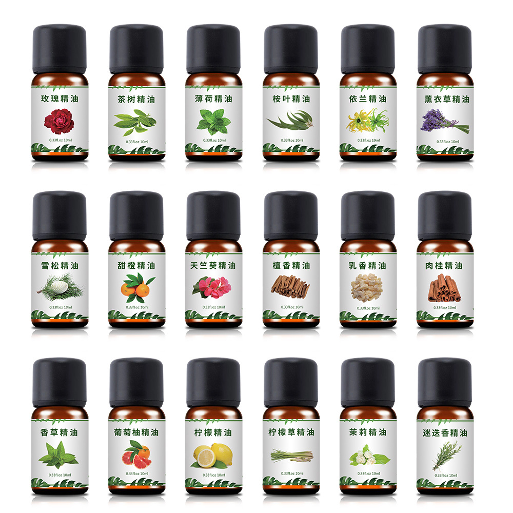 Plant aromatherapy essential oil processing customized rose lavender oil and other 42 factory direct supply spot a generation of hair