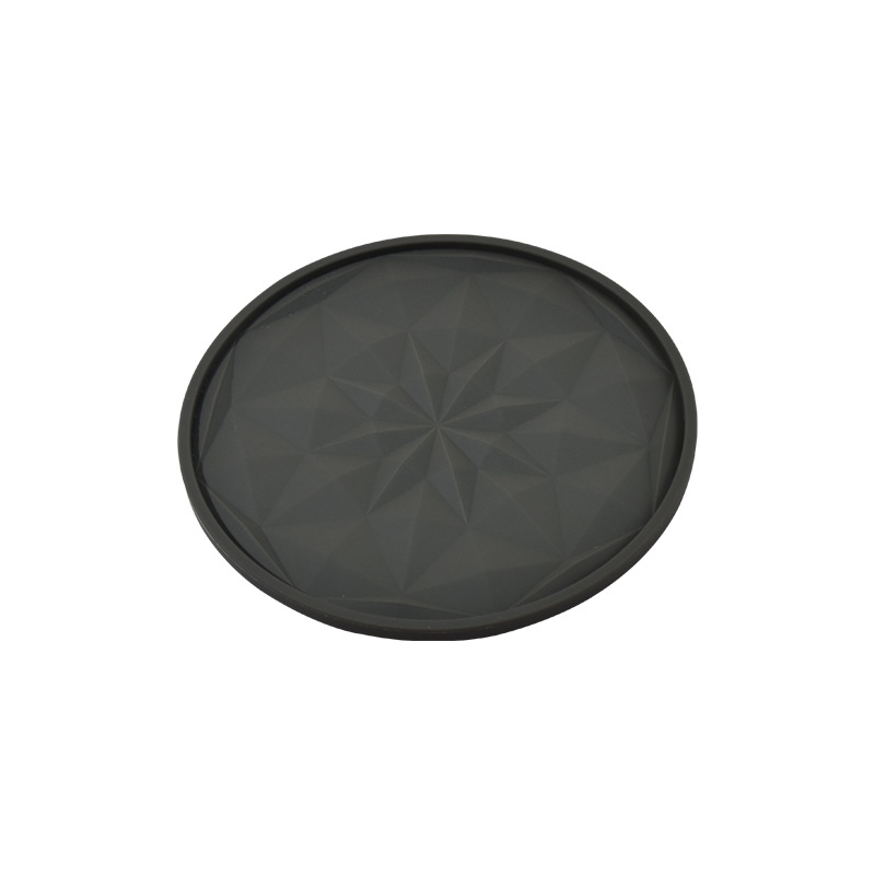 Cross-Border New Silicone Coaster Water Cup Universal Insulation Pad Anti-Slip Anti-Scalding Thickened High Temperature Resistant Soft Silicone Tea Coaster