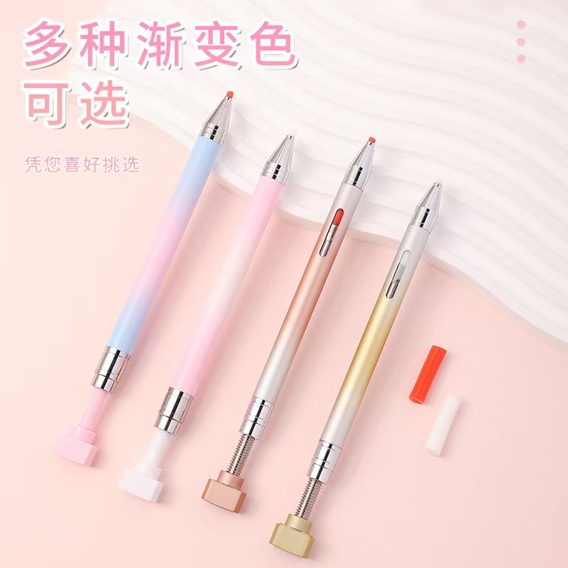 Cross-border new diamond painting drill tool sticky drill pen rotary push easy to take drill single box