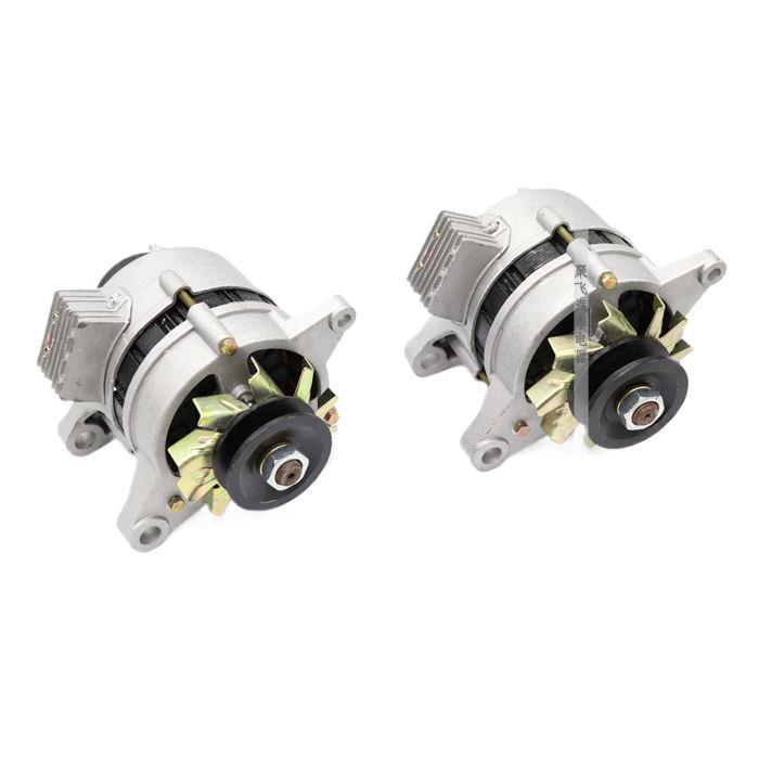 Agricultural Vehicle Four-Wheel Laidong Tractor Permanent Magnet Single-Head Double-Head Jf11A Ac and Dc Charging Dual-Purpose 12V Generator