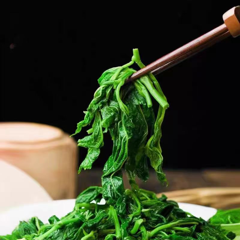 Mulberry Sprouts, Tender Mulberry Leaves, Quick-Frozen Mulberry Leaf Sprouts 250g*60 Packs/Piece, Commercial Ingredients for Soup Tender Mulberry Sprouts