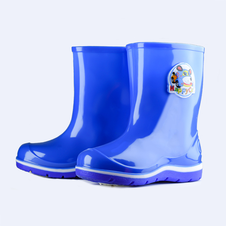 Children's rain boots detachable cotton children's rain boots men and women children's low and medium overshoes baby water shoes wholesale
