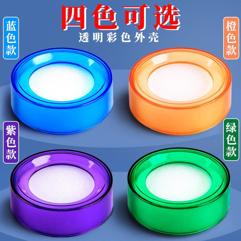 Wet hand counting money sponge cylinder bank accounting dip water box dip water box counting paper artifact counting wax finance