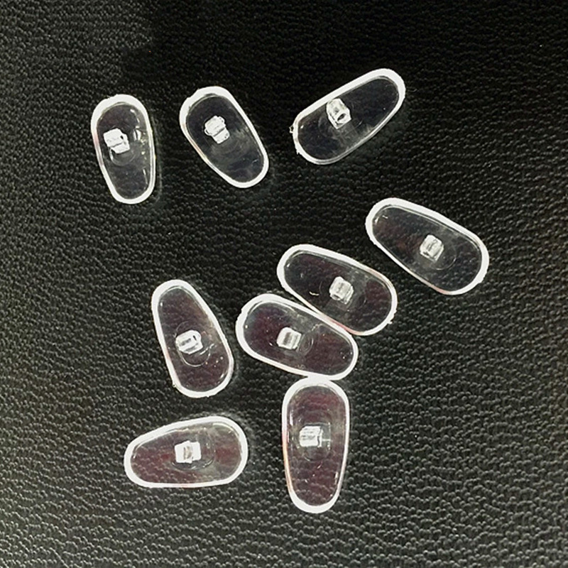 Manufacturer Supplies Pvc Nose Pads, Glasses, Stipules, Locking Plastic Nose Pads, Leaf Glasses Accessories, Plastic Export Wholesale