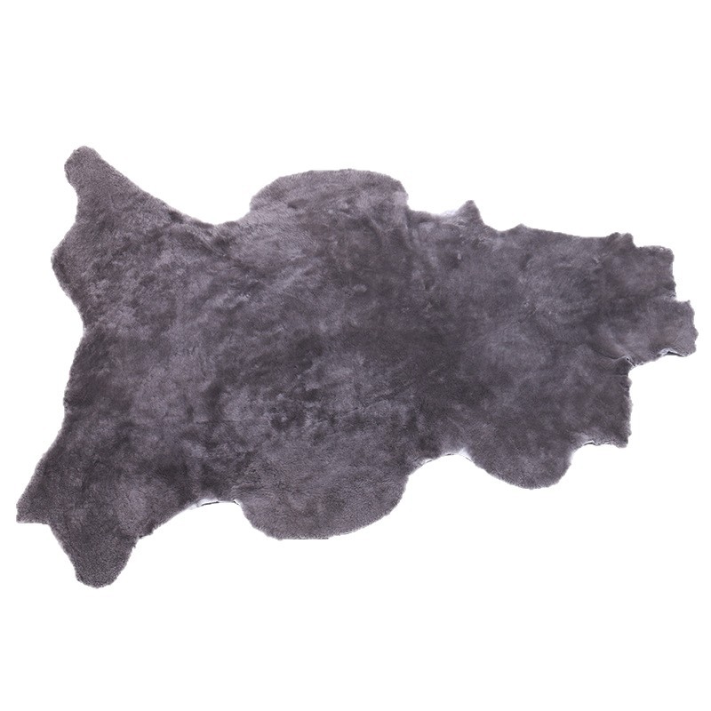 Whole Piece of Fur Integrated with Wool Shearling Sheep Leather Custom Manufacturer Shoe Lining Leather Warm and Cold-Resistant Leather Wholesale