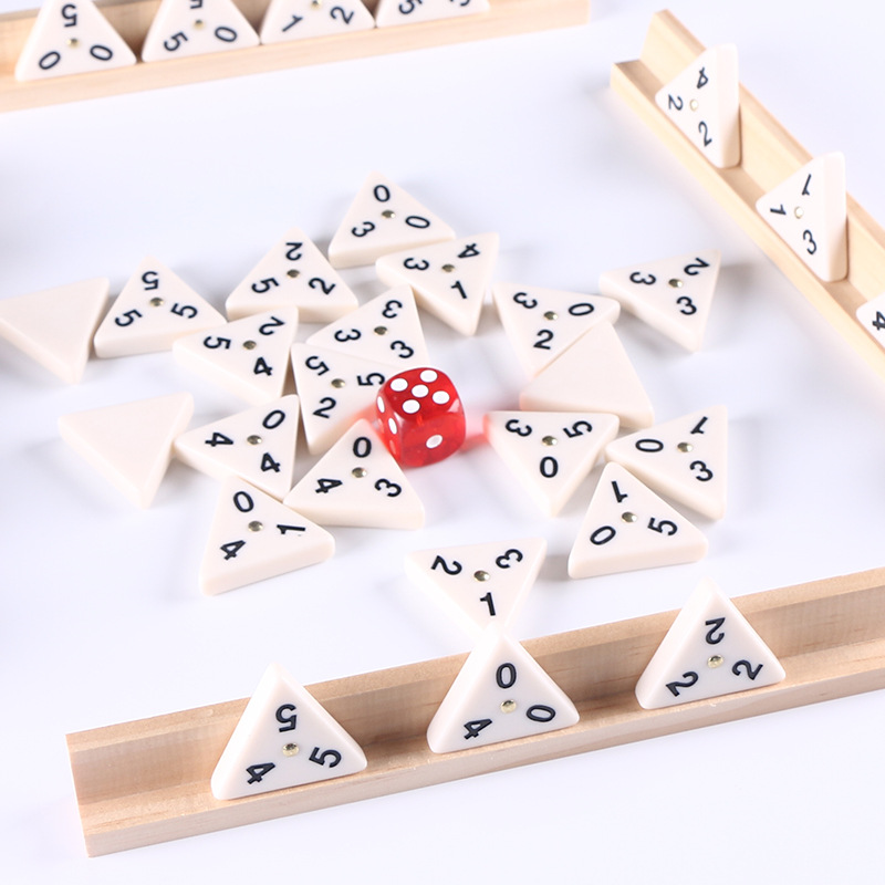 Rummy Triangle Brand Israeli Mahjong Digital Game Party Party Digital Secret Matching Board Game Dominoes