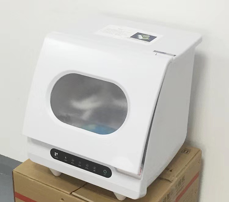 Manufacturer's new desktop dishwasher household intelligent multi-function installation-free cleaning drying disinfection automatic dishwasher